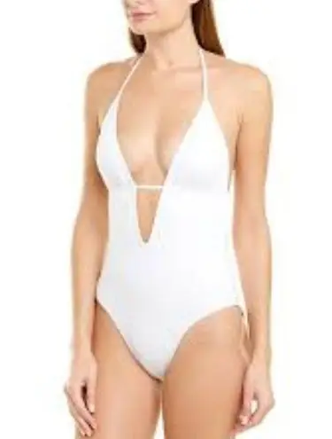 Milly Cabana Acapulco Plunge Maillot Swimsuit