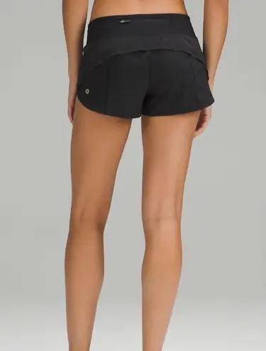 Lululemon  Black Run Times Short 4"