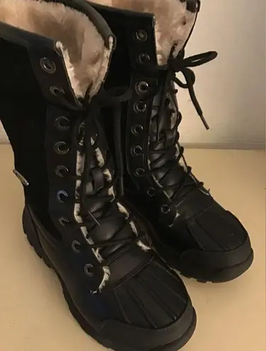 Lugz women black water