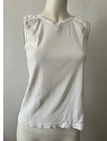 Vintage Emi Sportswear Cotton White Sedona Arizona Embroidered Caterpillar Tank Size L