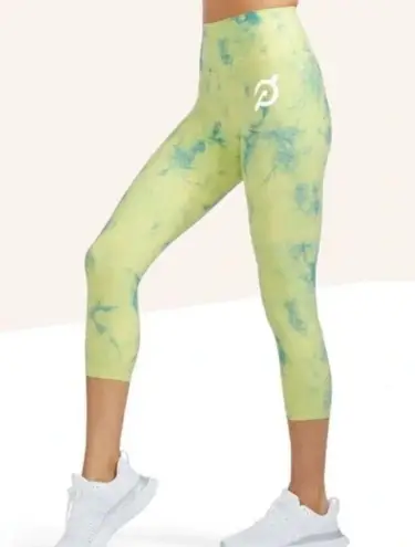 Peloton - Cadent Capri Leggings Tie Dye Cycling Workout Gym Training Running