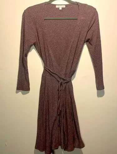 American Eagle - Don’t Ask Why Line- Made in Italy Purple True Wrap Dress- O/S