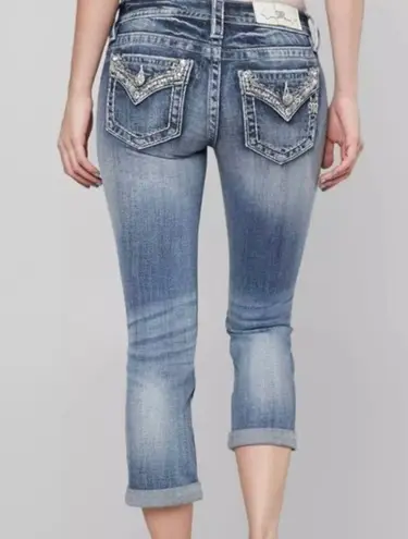 Miss Me Signature  Cropped Jeans‎ Women’s Stretch Size 29