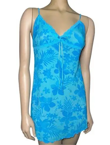 Frederick's of Hollywood Vintage Frederick’s of Hollywood Women's Hawaiian floral print nightgown size L