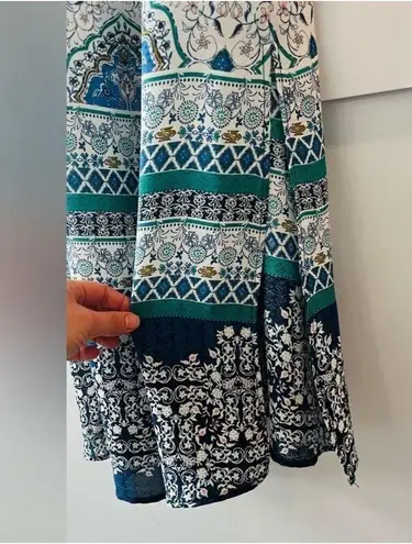 Skies Are Blue Lyna Spaghetti Strap Maxi Dress Size XS Women’s Paisley Floral