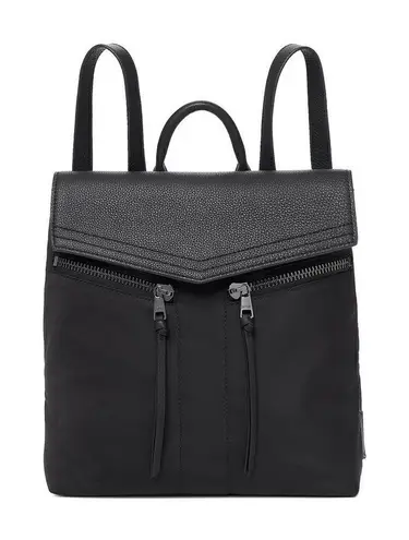 Botkier New York Trigger Mini Backpack NWT Black Nylon Bag