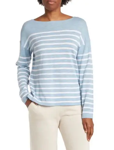 360 Cashmere NWT Maggie Striped Cotton Sweater