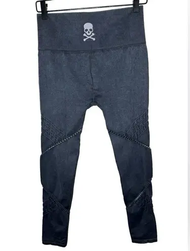 SoulCycle Soul By Soul Cycle Seamless Moto Leggings Size M Grey