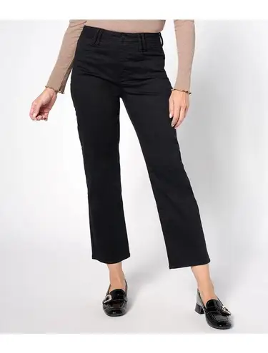 NYDJ New Bailey Relaxed Black Jean Size 0