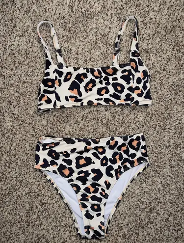 SheIn Cheetah Print Bikini 