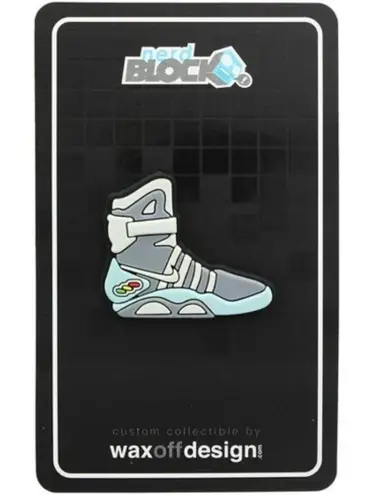 NWT Nerd Block Retro Nike Sneaker Pin Blue