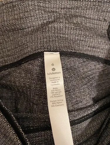 Lululemon Speed Up Tight 28” Herringbone