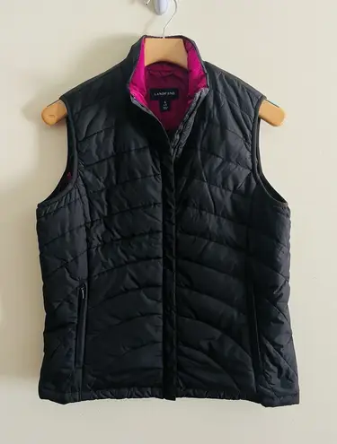 Lands End Puffer Vest Womens Size Small 6