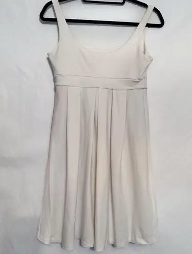 Susana Monaco White Fit & Flare Tank Dress Size Medium Balletcore
