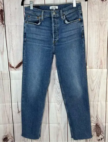 RE/DONE  70’s High Rise Stove Pipe Jean