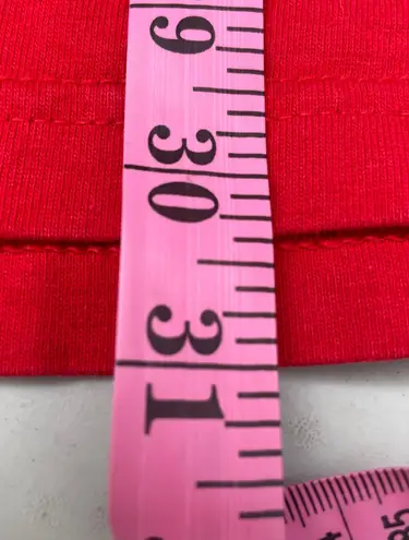 Vintage With God All Things Are Possible Embroidered Red Oversized T