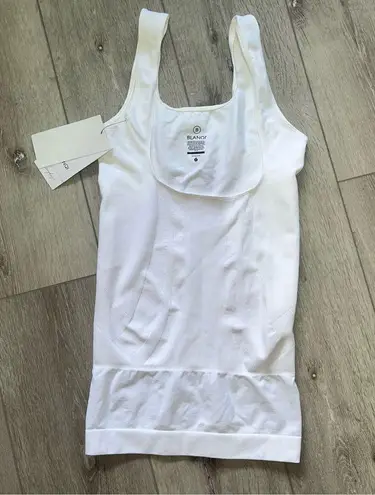 BLANQI NWT Maternity Underbust Belly Support Tank White Medium Size undefined