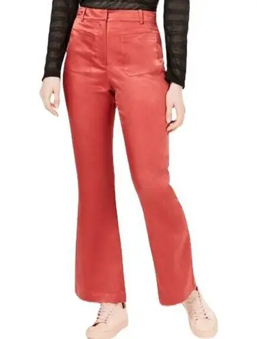 Moon River Pant Large Satin Flare Leg New