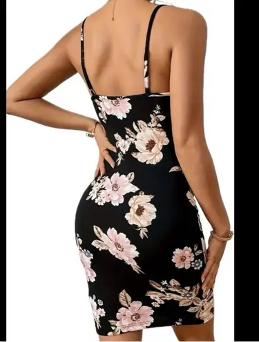 Boutique Black & Light Pink, Night Slip