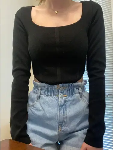 Altar'd State  Black Long sleeve