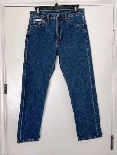 Calvin Klein Original Straight High Rise Ankle Denim Jeans 26