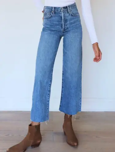 Aritzia  Denim Forum Farrah High Rise Wide Leg