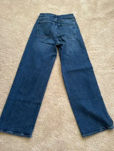 Old Navy extra high-rise wide leg jeans