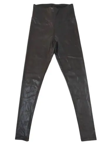 NWT 21 Saints Faux Leather Pull