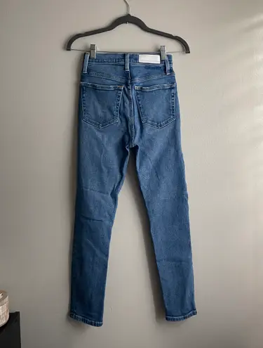 RE/DONE 90s Ultra High Rise Ankle Crop Jeans