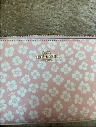 Coach  pink floral Nolita 19