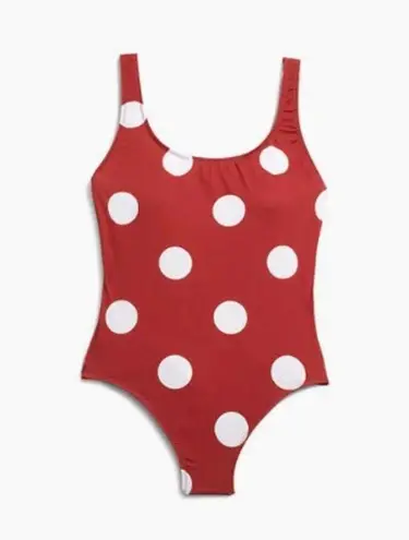 Solid & Striped ππ Anne-Marie Polka Dot Swimsuit
