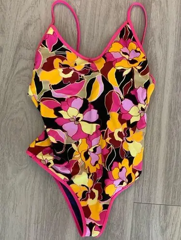 No Boundaries Printed One Piece swimsuit