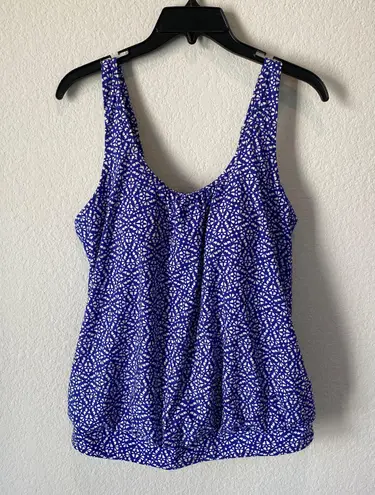 L.L.Bean  UPF 50+ Swim Women’s Tankini Size 10