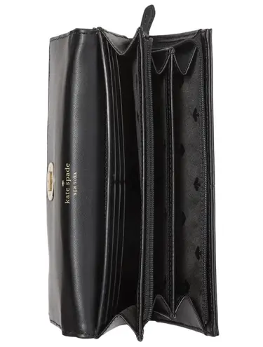 Kate spade natalia large flap turnlock wallet sale