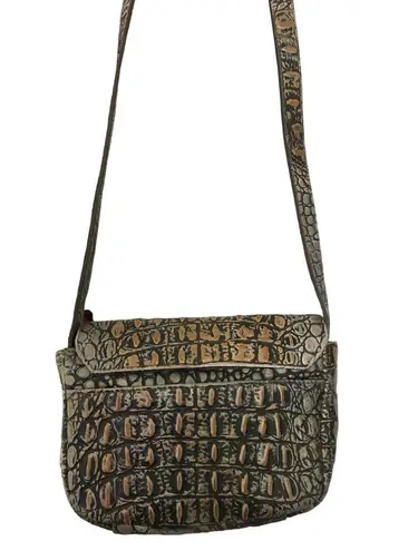 Rugero By Rogers Bag Crocodile Finish Calf Leather
