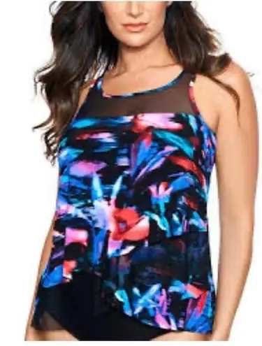 MiracleSuit Underwire Fuego Floral Mirage Tankini Top 10