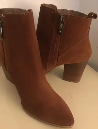 Blondo new women suede waterprooof ankle boots US 9.5
