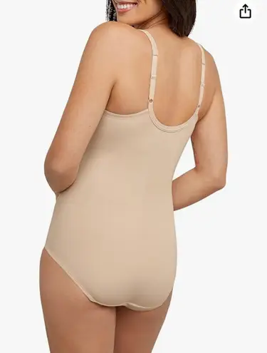 Bali Women’s Shapewear Firm Control Body Shaper with Built-in Minimizer Bra