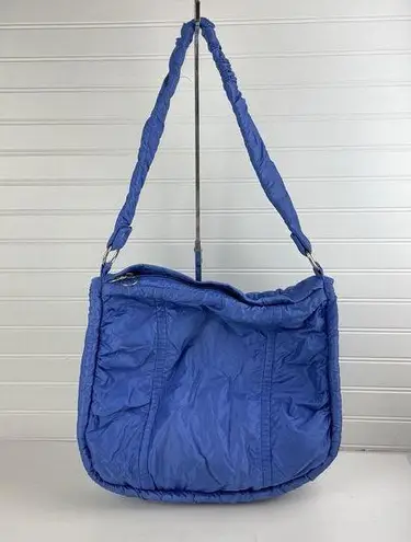 VTG Samsonite Sammie Series 96 Blue Nylon Puffer Bag Travel Purse Carryon Tote