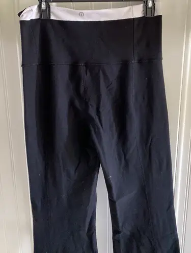 Lululemon Black Groove Pants Flare