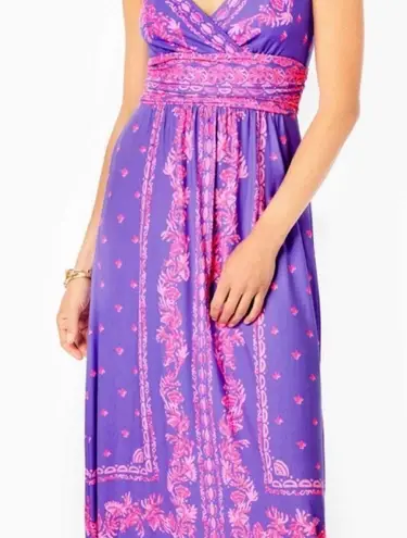Lilly Pulitzer purple Maxi Dress NWT