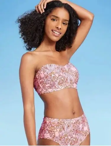 Kona Sol NWT Women's Lightly Lined Bandeau Bikini Top ONLY