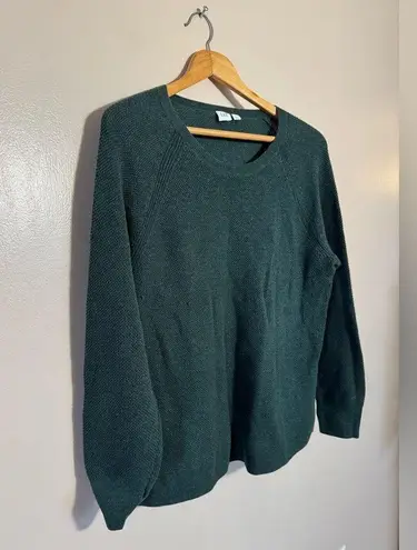 Gap Forest Green  Crewneck Sweater Size L VGUC