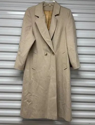 Vintage Rice Coat Company Wool Cashmere Blend Coat Women's Size Size M