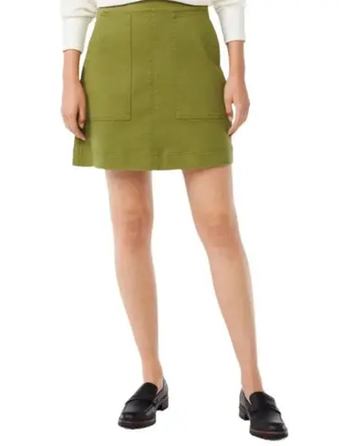 Free Assembly Women's Patch Pocket Mini Skirt Size 16 NWT Green