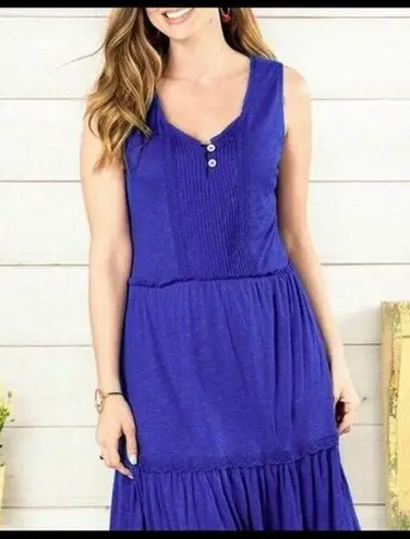Matilda Jane Adventure Begins Into the Blue Dress Size Medium