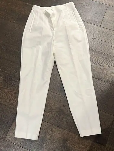 ZARA white pants trousers small s