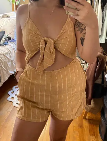 Garage Cut Out Romper