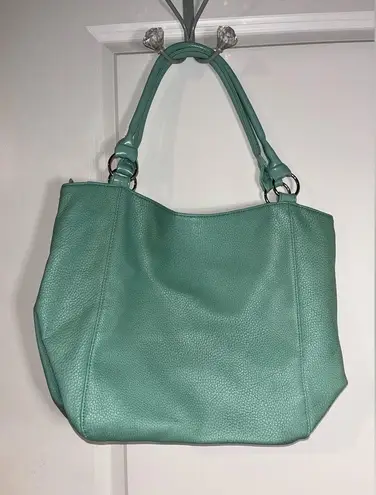 American Eagle Vintage  by Payless Collab Seafoam Green Purse w/ Rose Accent