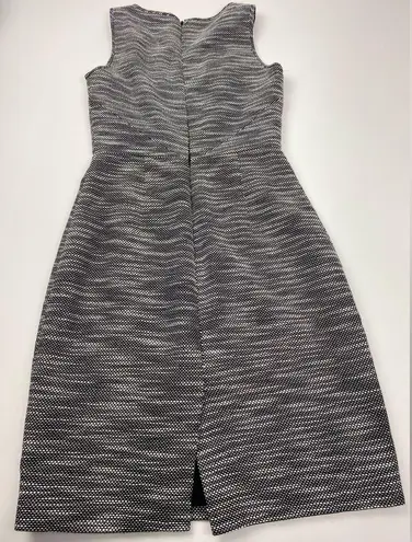 Banana Republic  Black and White Tweed V-Neck Dress Size 0